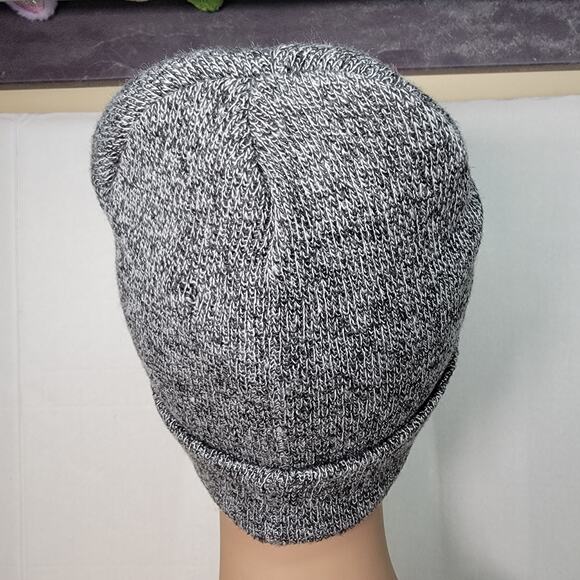 The Walking Dead Dark Grey Knit Beanie w/ DIXON MC Patch - Picture 3 of 5